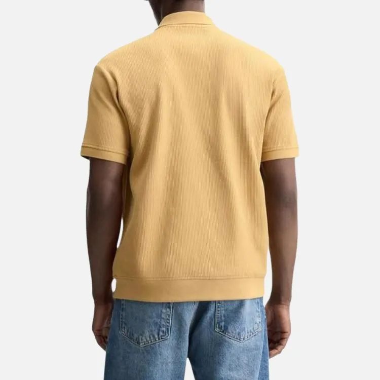ZARA Polo Shirts Men Mustard-5