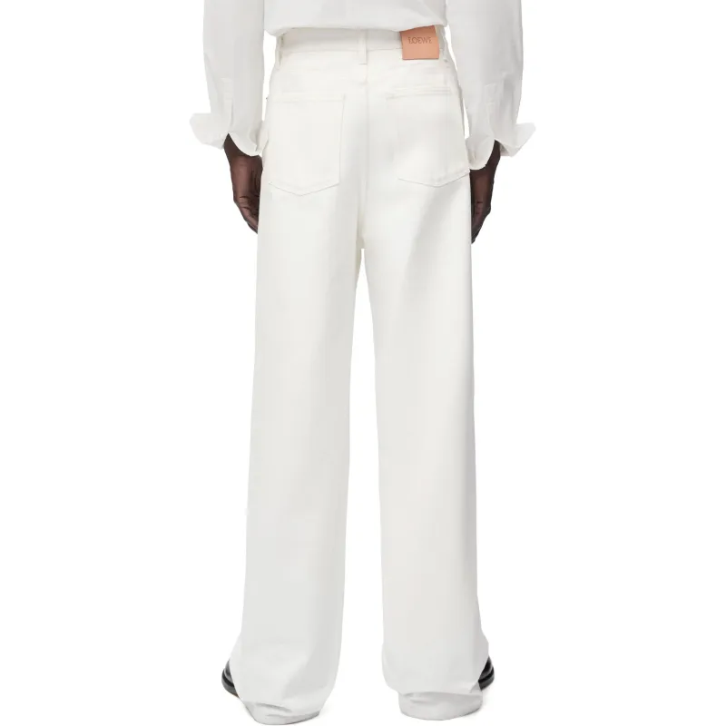 LOEWE Jeans Men White-2
