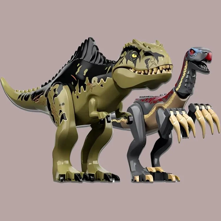 LEGO Giganotosaurus & Therizinosaurus Attack Building Blocks 76949-3
