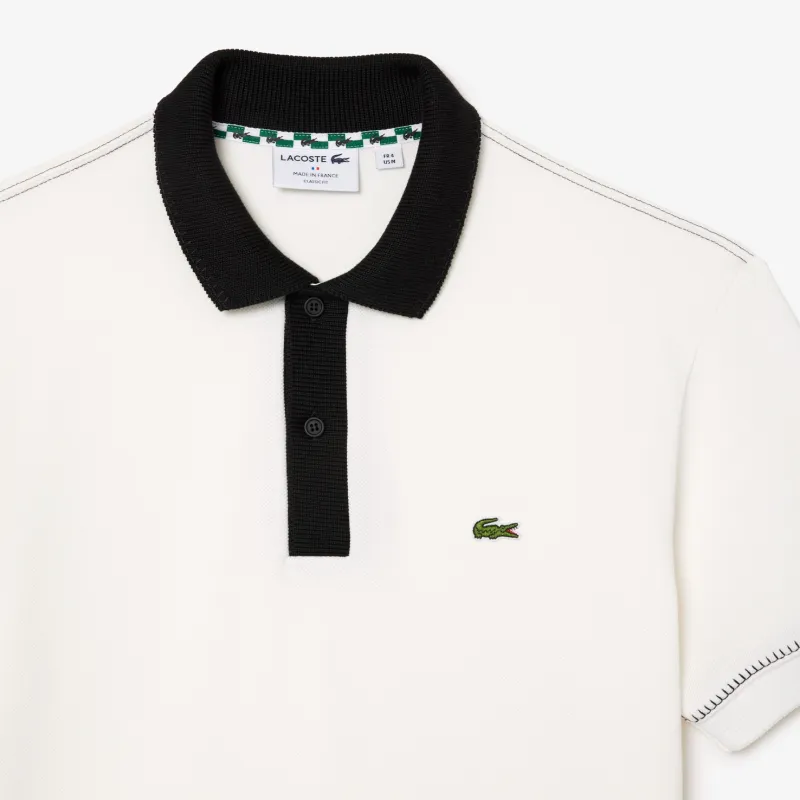 LACOSTE Polo Shirts Men White-3