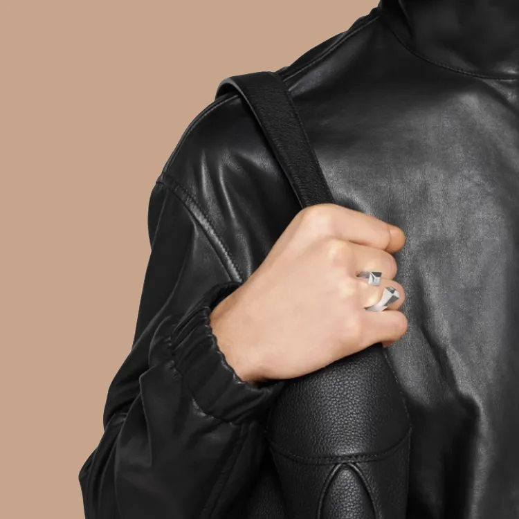 GUCCI 925 Sterling Silver Rings Unisex Silver-3
