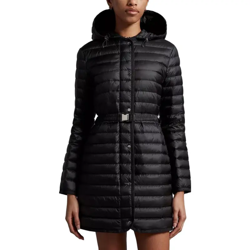 Moncler Oredonne Long Down Jacket Down Jacket Coat Women's Black-4