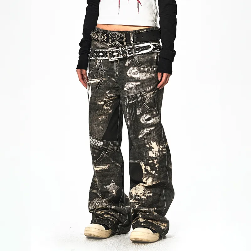 DND4DES Jeans Unisex Black-3