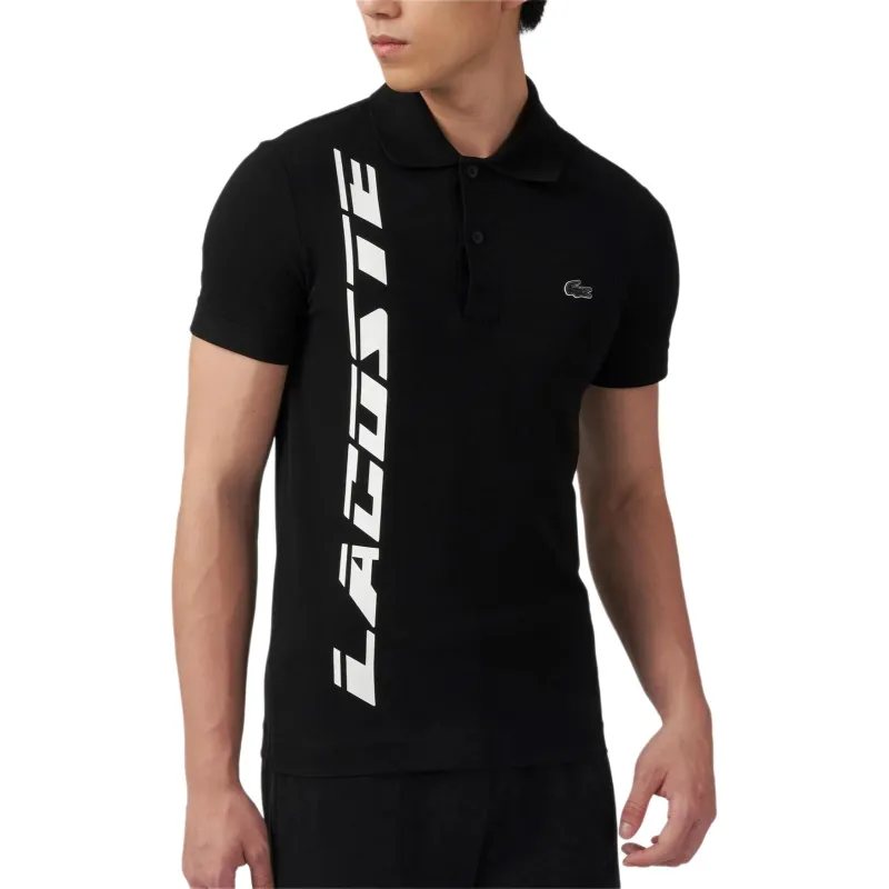 LACOSTE Polo Shirts Men Black-2