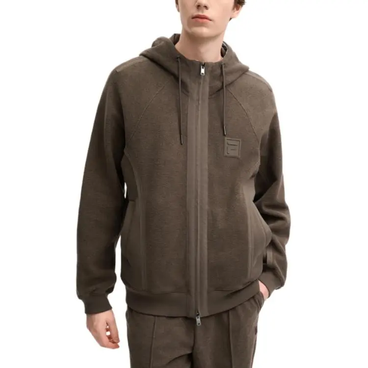 FILA MILANO Collection Jackets Coats Men's Brown-2