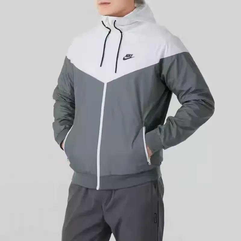 Nike Jackets Men Gray-2