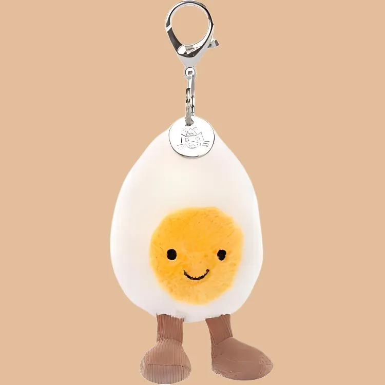 JELLYCAT Amuseables Happy Boiled Egg Bag Charm-2