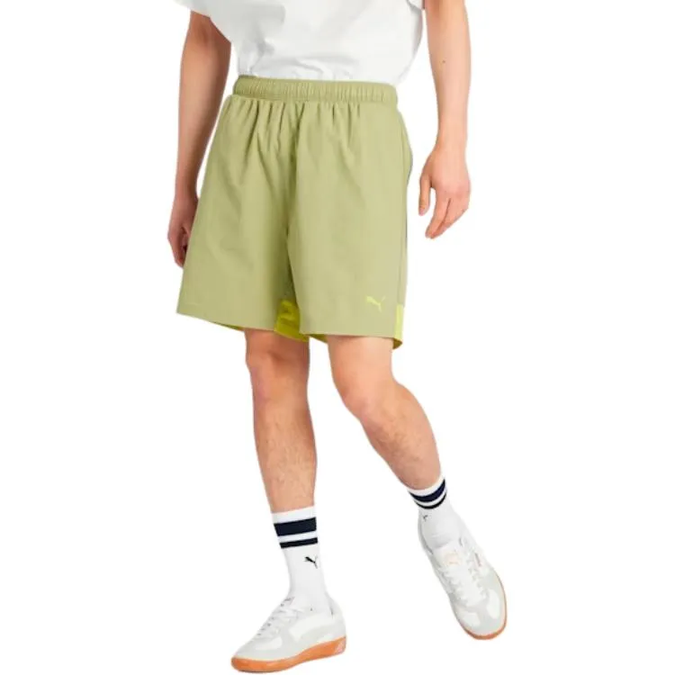PUMA Casual Shorts Men Green-3