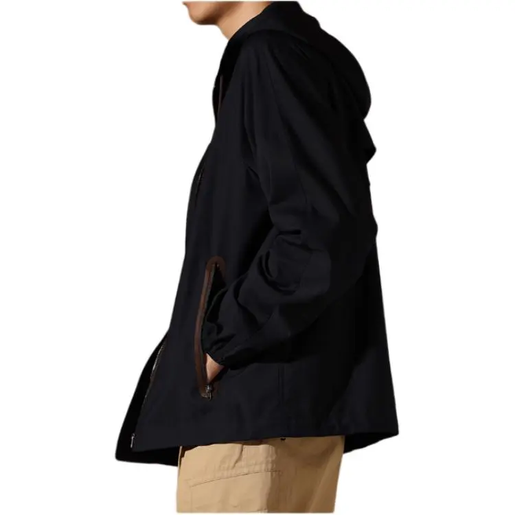 Hacikis Jackets Coats Men's Navy Blue-2