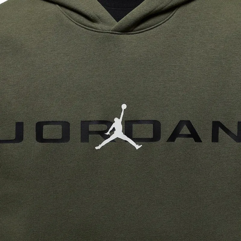 Jordan Essentials Sweatshirt Men's Medium Olive Green-5