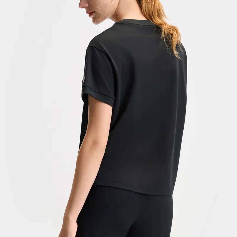 FILA Fitness Regular T Shirt Women's Pitch Black-4