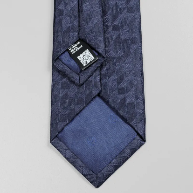 GOLDLION Polyester Ties Men's Blue-24