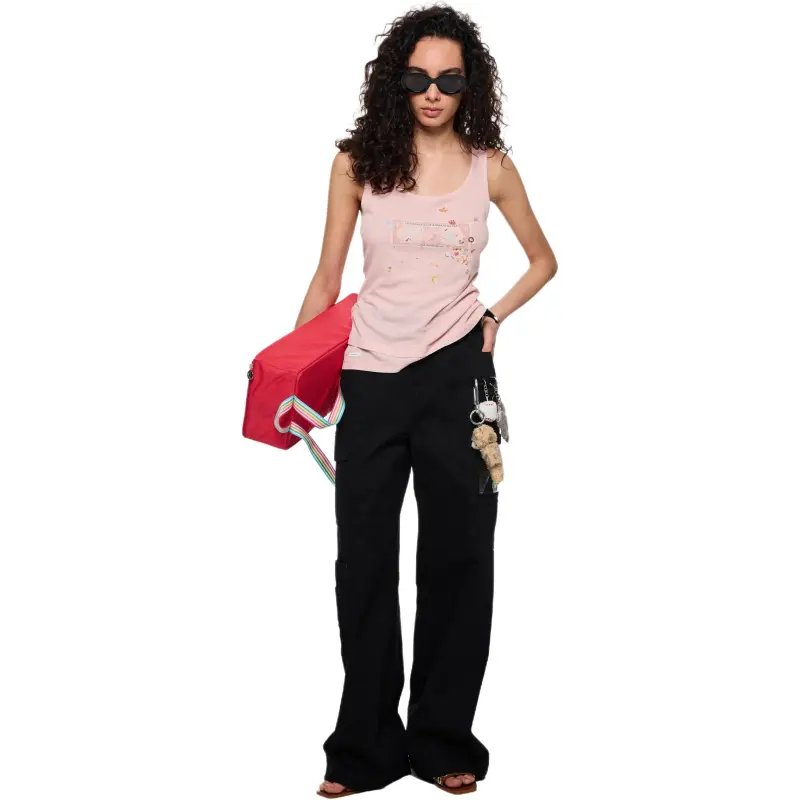 Alexia Sandra Tank Tops Women's Pink-2