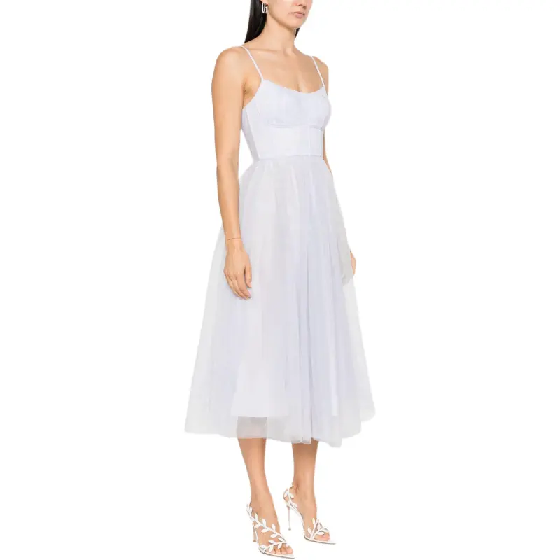 Zimmermann Tulle Corset Midi Dress-2