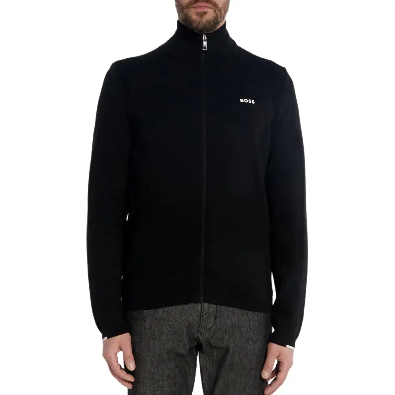 HUGO BOSS Logo print High neck Jumper-2