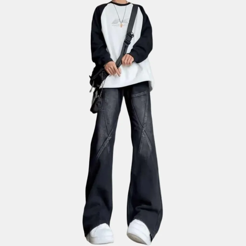 FONDLOOK Jeans Men Black-2