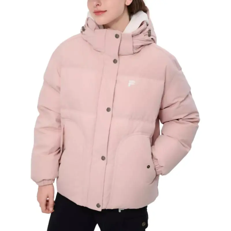FILA FUSION Down Jacket Women's Rose Smoke Pink-2