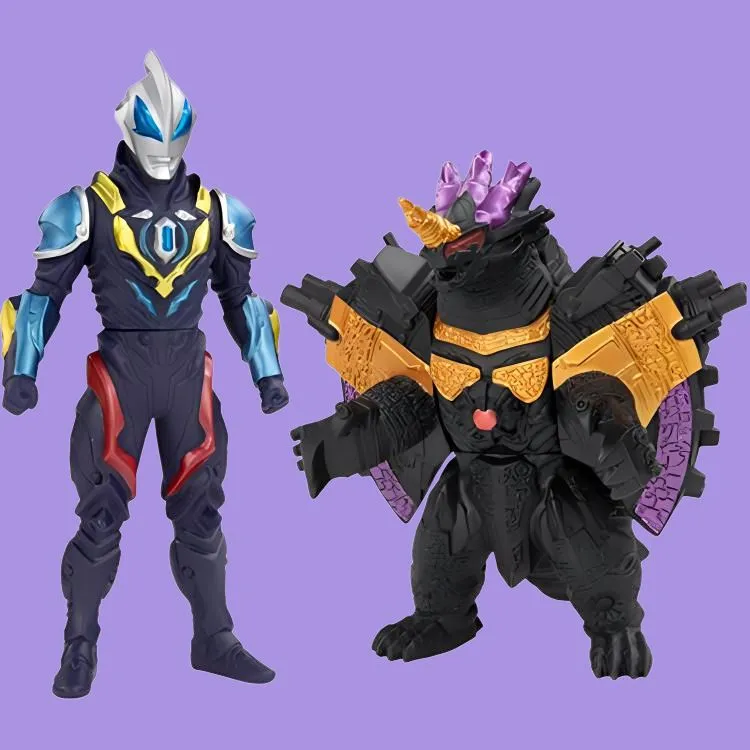 BANDAI Ultraman Geed Galaxy Dawn Ultra Decisive Battle Of Girubalis Scale Figures-3