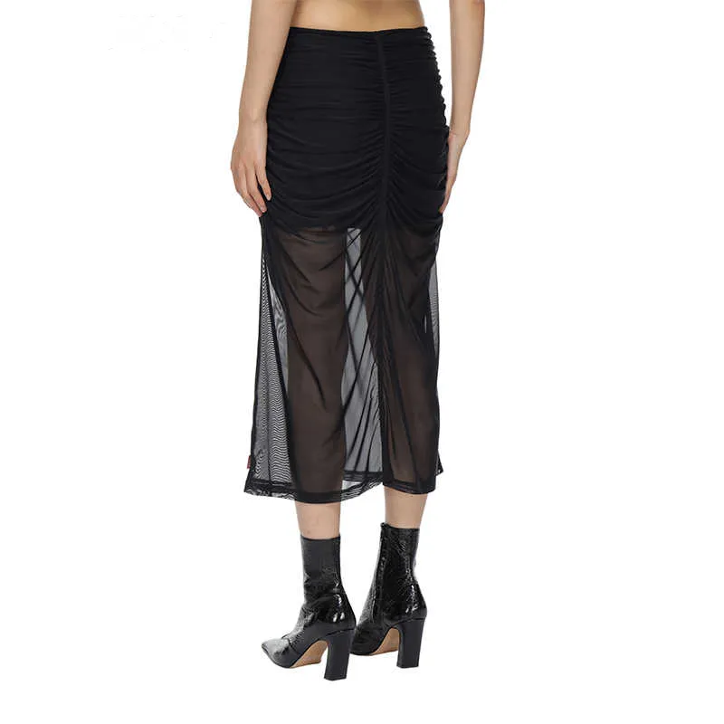 DIESEL O Ira Midi Skirt-4