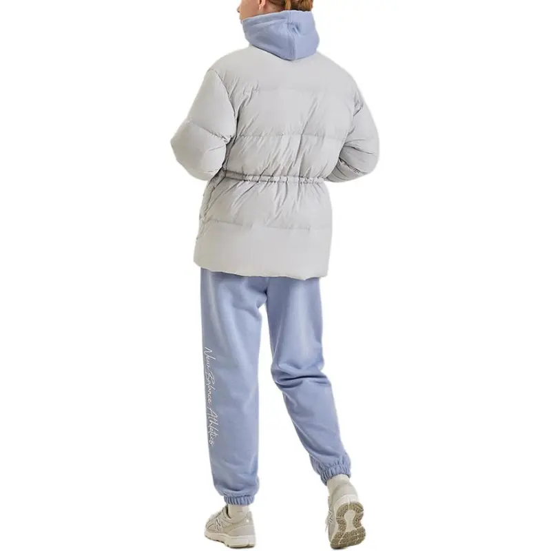 New Balance Pure Mid Down Jacket Women's Gray-3