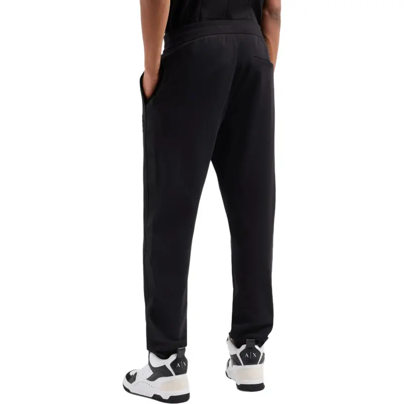 ARMANI EXCHANGE Logo stripe Cotton Track Pants-2