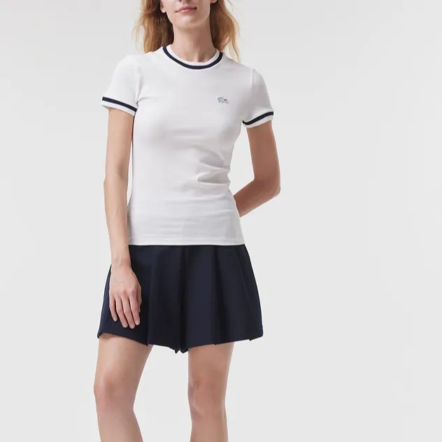 LACOSTE Regular T-Shirt Women's White-1