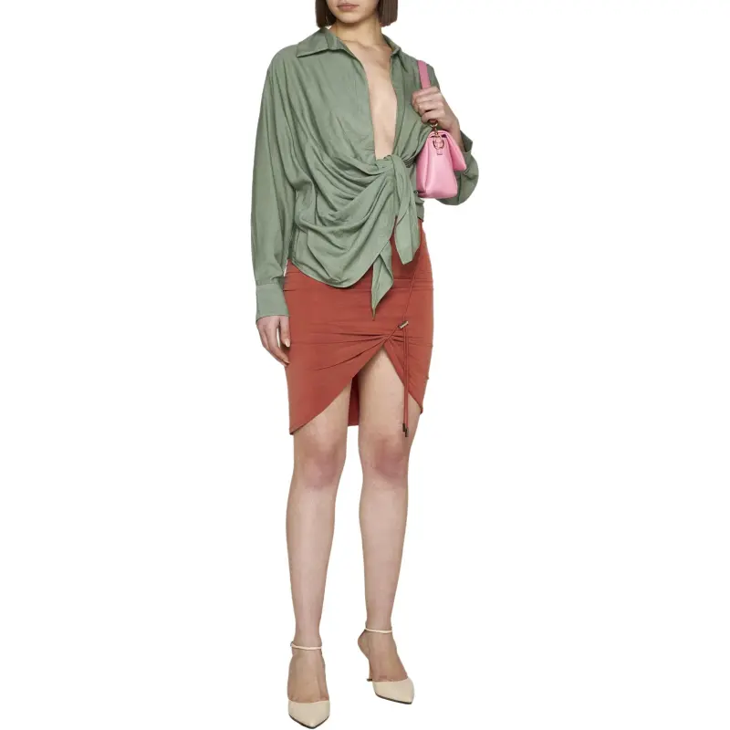 Jacquemus La Chemise Bahia 'Khaki'-3
