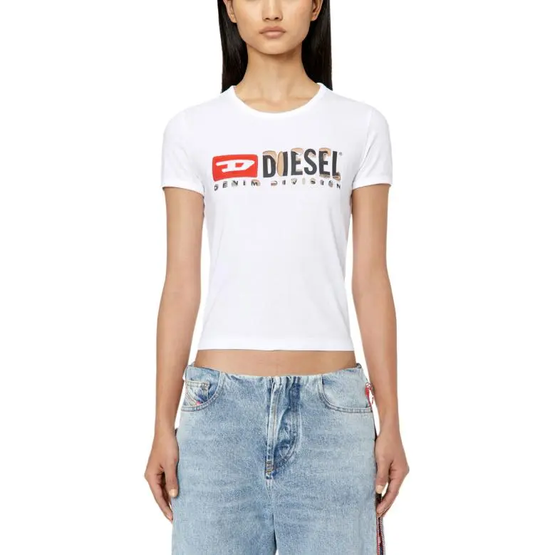 DIESEL T Shirts Women's White-2