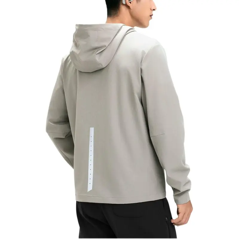 Asics Men Running Jackets Coats Men's Khaki-3