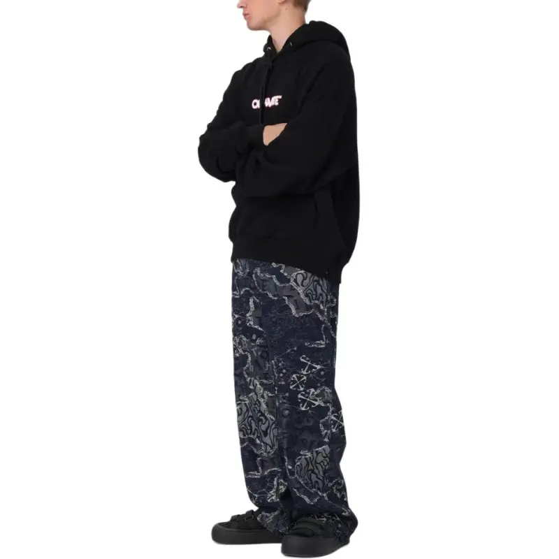 OFF WHITE Round logo Hoodie-2