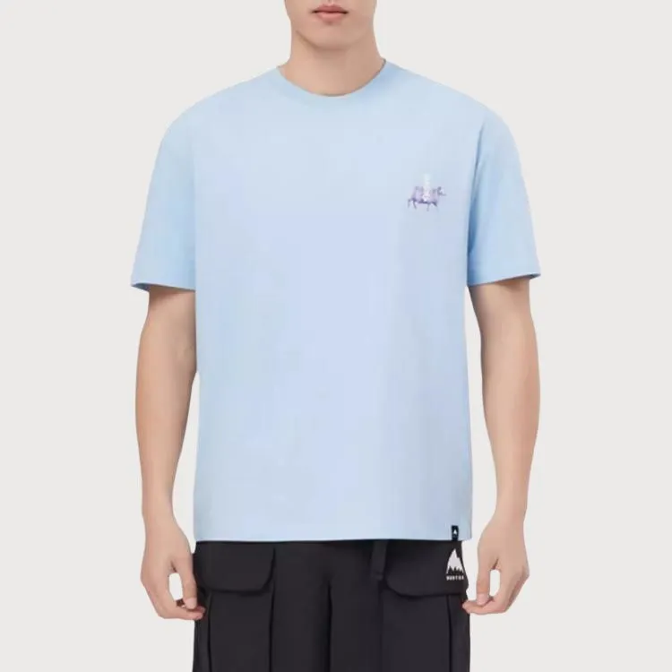 BURTON T Shirts Unisex Blue-4