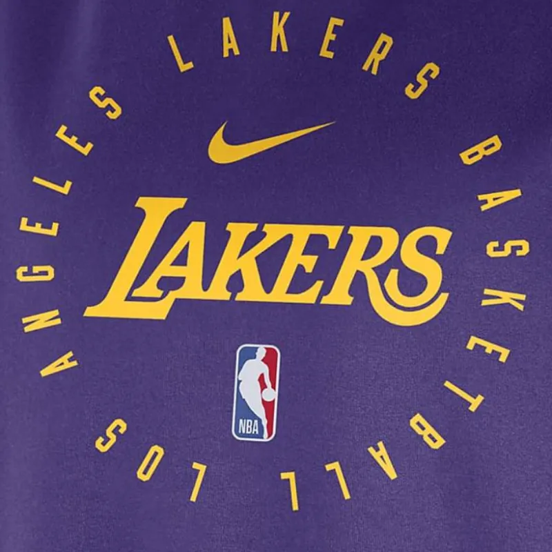 Nike Los Angeles Lakers Spotlight Men's Nike Dri FIT Nba Crew Neck Sweatshirt-2