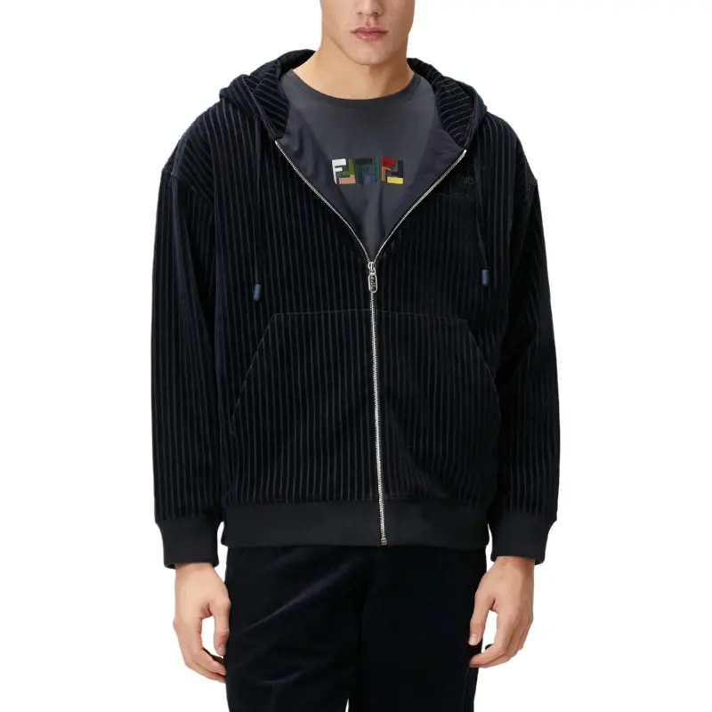 FENDI FW24 Jackets & Coats Men's Blue-2