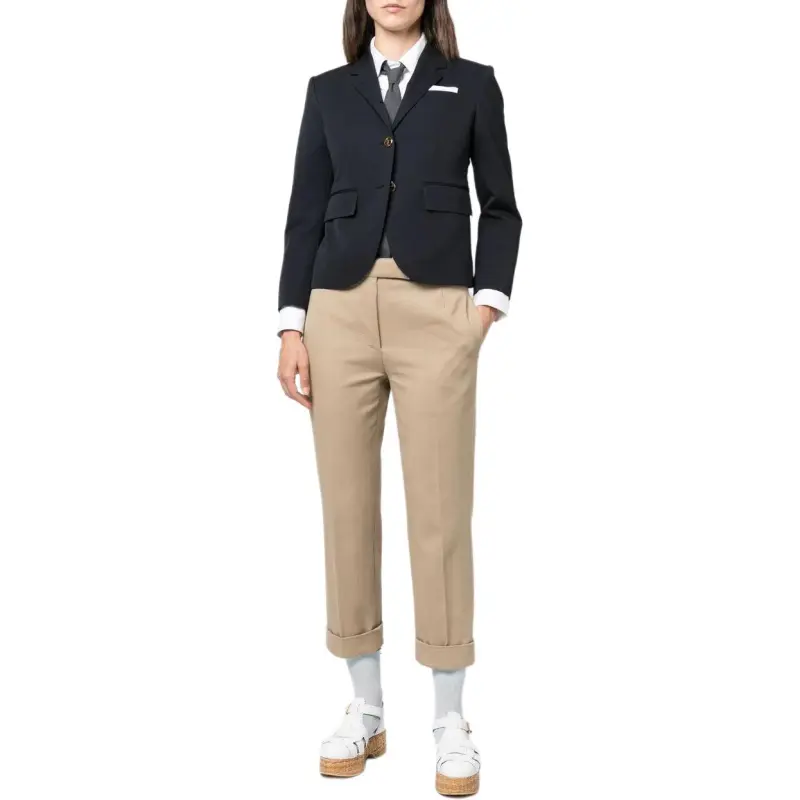 THOM BROWNE Rwb Stripe Detailed Blazer-2
