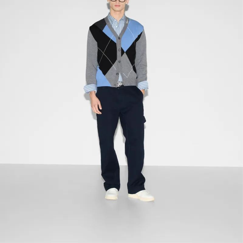 GUCCI Knitwear Men Gray-1