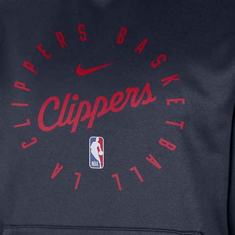 Nike La Clippers Spotlight Men's Nike Dri FIT Nba Pullover Hoodie-2