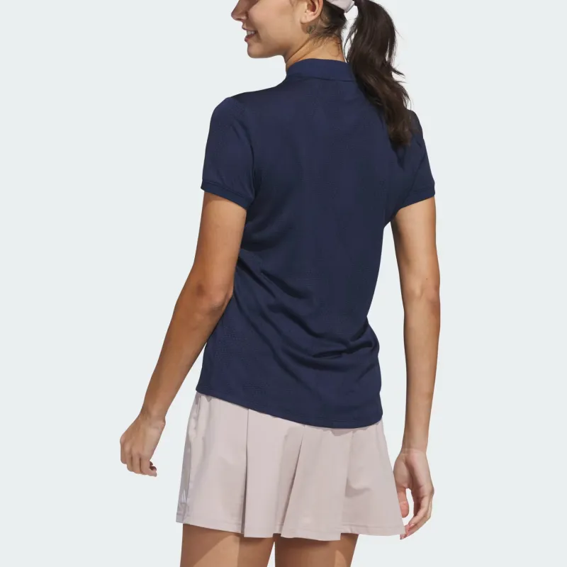 Adidas Free Shipping With AdiClub Ultimate365 Diamond Jacquard Polo Shirt-2