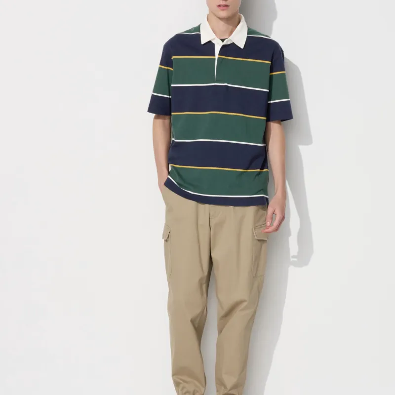 UNIQLO Polo Shirt Men's Dark Green-1