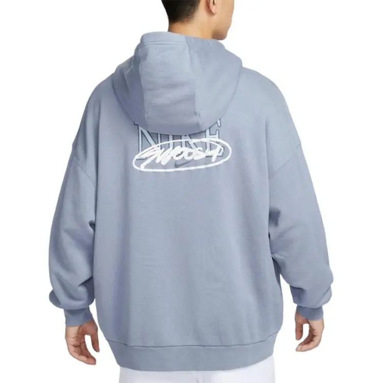 Nike SportswearClub FT OS PO HDY OPP1 Sweatshirt Men's Blue-3