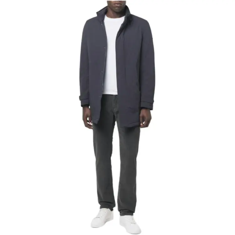 JACOB COHEN Logo Patch Straight Leg Trousers-1