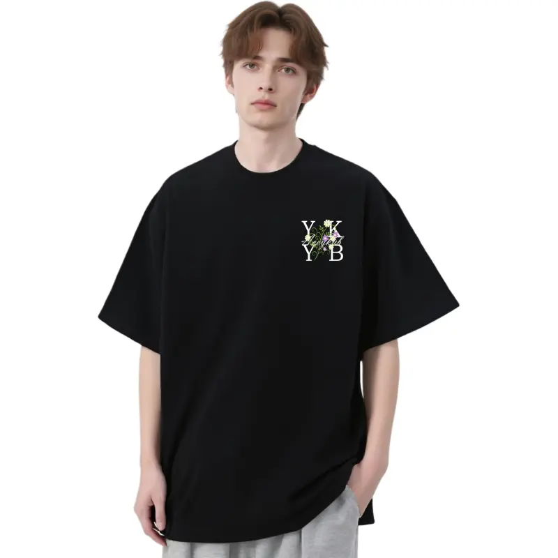 YK&YB T Shirts Unisex Black-5