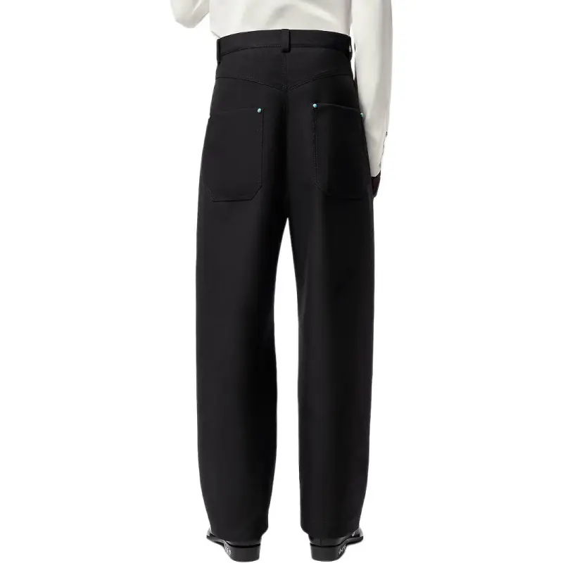 LOUIS VUITTON Tailored Wool Workwear Pants-3