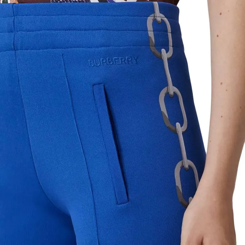 Burberry Chain print Straight Trousers-4