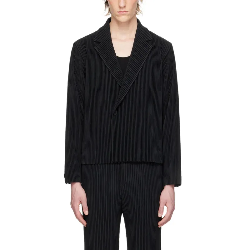 Homme Plissé Issey Miyake SS24 Jackets & Coats Men's Black-1
