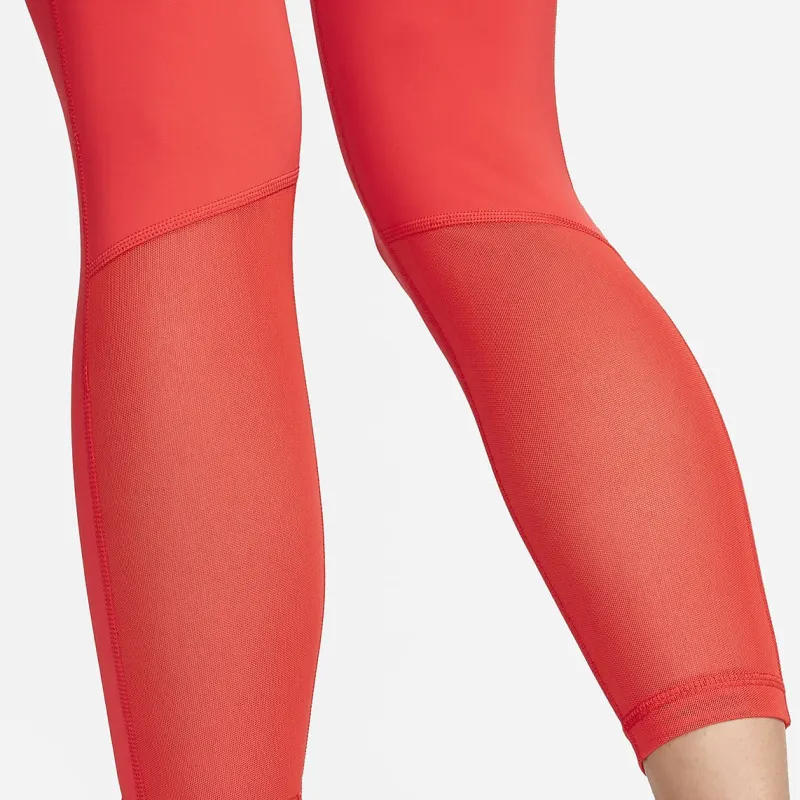 Nike Pro Leggings Women's Light Deep Red-3