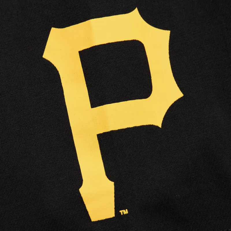 Mitchell & Ness x MLB Pittsburgh Pirates Jacquard Ringer T Shirt Men's Black-4
