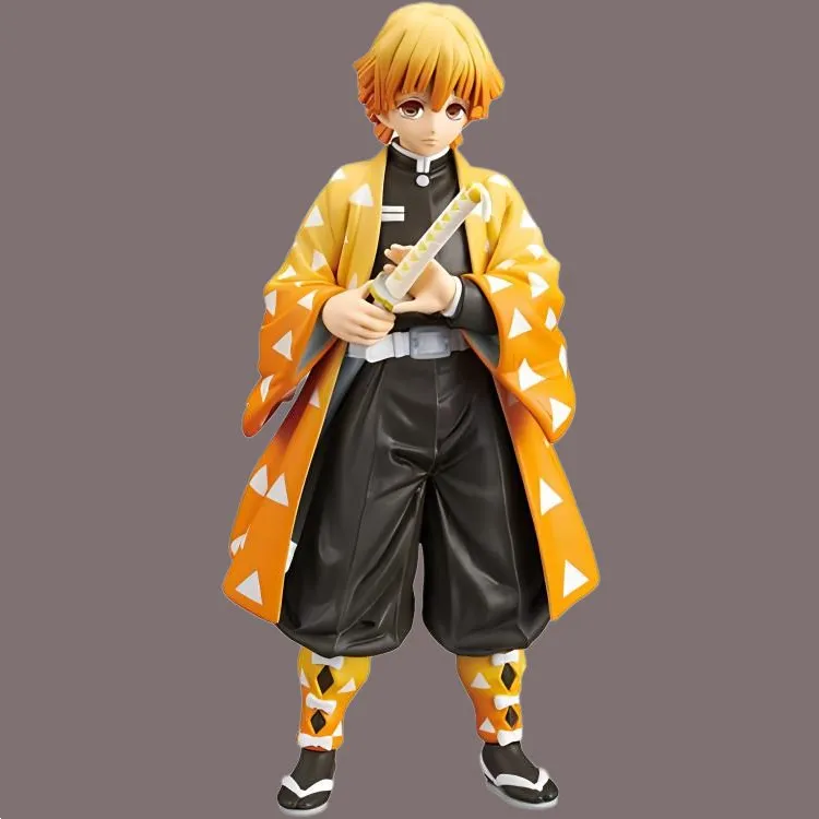BANPRESTO Zenitsu Agatsuma Glass Factory Scale Figures 15cm-1
