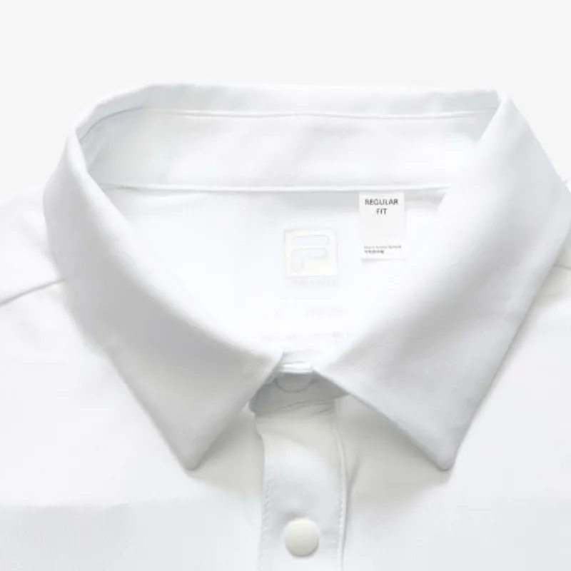 FILA Polo Shirts Men Jade White-2