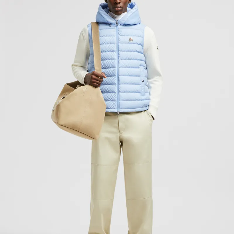 Moncler Bourget Hooded Down Vest-1