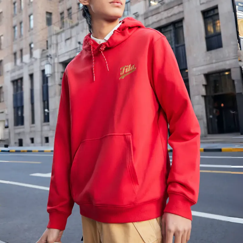 FILA FUSION FW24 Sweatshirt Unisex Red-2